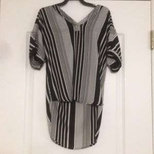 Blouse that is longer in the back